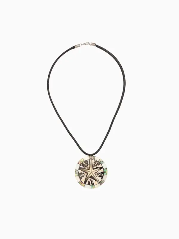 Кулон "Морская звезда" ракушка 25 см