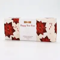 Бомбочки для ванны Happy New Year, аромат сладкая карамель, набор 12 шт х 20 г, URAL LAB