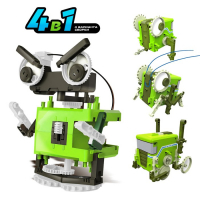 Конструктор &laquo;Квадробот&raquo;, 59 деталей, 4 варианта сборки, работает от батареек