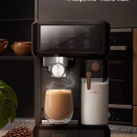 Кофеварка рожковая с капучинатором КТ-7554 - 1350 Вт