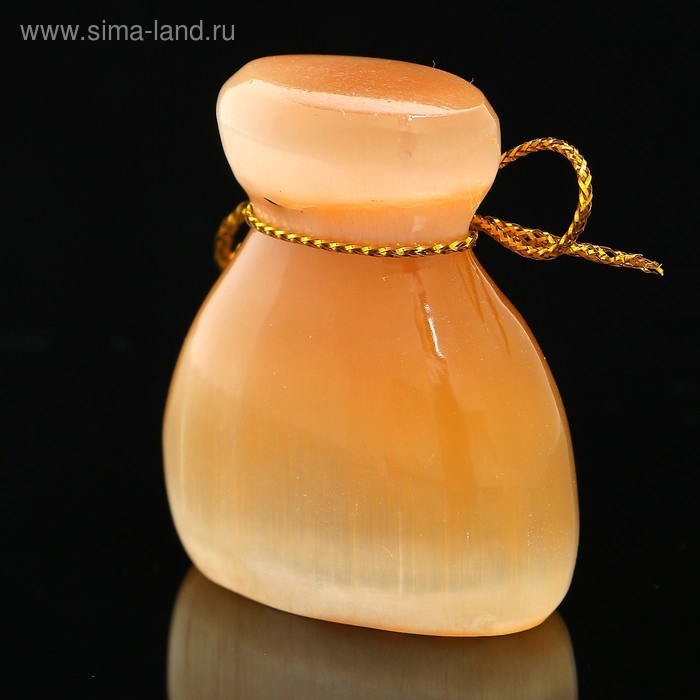 Сувенир &laquo;Мешочек семейного благополучия&raquo;, большой, селенит