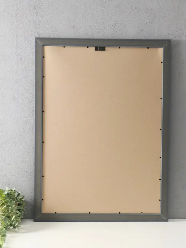 Фоторамка для фото 50х70 см "Luxe Elegance" пластик, морской, (пластик экран)