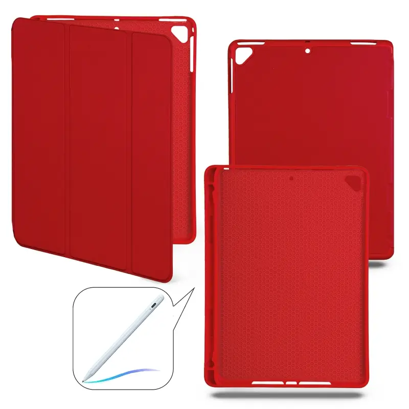 Чехол-книжка Ipd New 9.7 (2017/2018) Smart Case (Pencil) Red №3