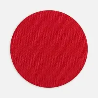 Наклейка тканевая Lunga Round, M, красная