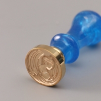 Сургучный набор "Ангел" печать, ручка, сургуч 12,5х10х3,6 см