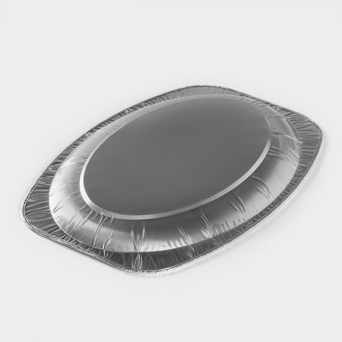Поднос сервировочный для выпечки Доляна, алюминиевый, 35,5&times;24,5 см
