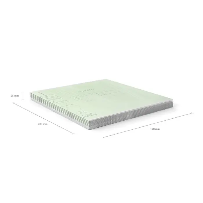 Тетрадь 12 листов в косую линейку, ErichKrause "Классика CoverPrо", пластиковая обложка, блок офсет 100% белизна, зелёная