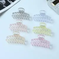 Крабик для волос &laquo;Бриджит&raquo;, зубья, 7 см, МИКС