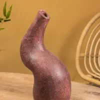 Ваза терракота "Рог" 25х20х45 см