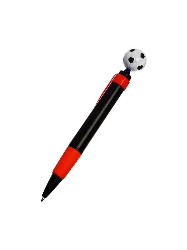 Ручка - прикол шариковая Calligrata &laquo;Футбольный мяч&raquo;, МИКС