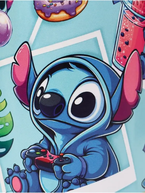 Копилка металлическая, 9.5 см&times;7.5 см&times;7.5 см, Стич