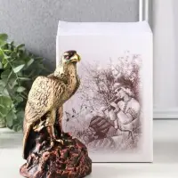 Копилка "Орёл" 17,5х10х10 см, чёрный