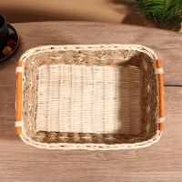 Корзина плетеная 30x22x11 см, ротанг