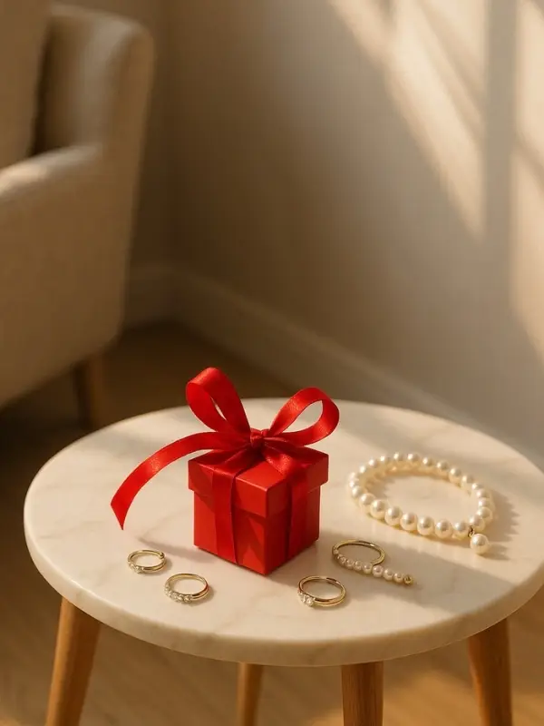 Коробочка подарочная складная &laquo;Презент&raquo; 6&times;6&times;6, красный