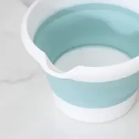 Ковш складной &laquo;Флекс&raquo;, 1 л, 27&times;16,5&times;11 см, цвет морская волна