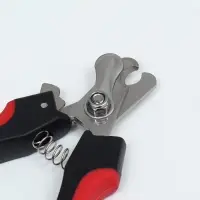 Когтерез боковой малый с нескользящими ручками, 12 х 4 х 1 см, эконом, микс цветов