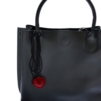 Портупея с кулоном &laquo;Сердечко&raquo; кожа, трансформер, бордовая, 150 см