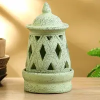 Подсвечник терракота "Фонарь" 16х16х26 см