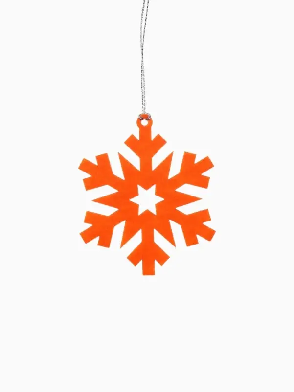 Набор ёлочных украшений "Снежинки" 5 шт