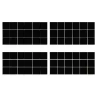 Панель самоклеящаяся 60*30 см черный квадрат