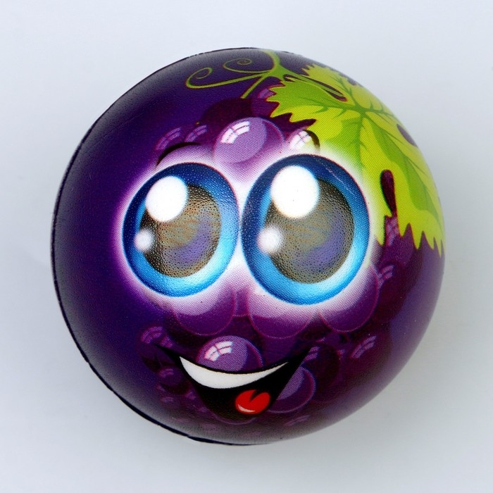 Мяч детский мягкий &laquo;Глазастик&raquo;, МИКС