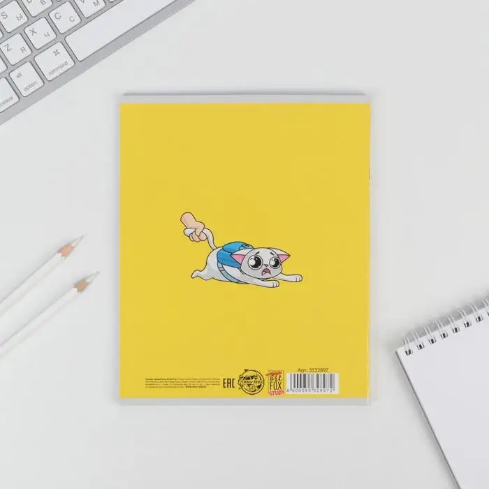 Тетрадь в клетку, предметная, 48 л.,на скрепке, А5 &laquo;ПЕРСОНАЖИ. Биология&raquo;