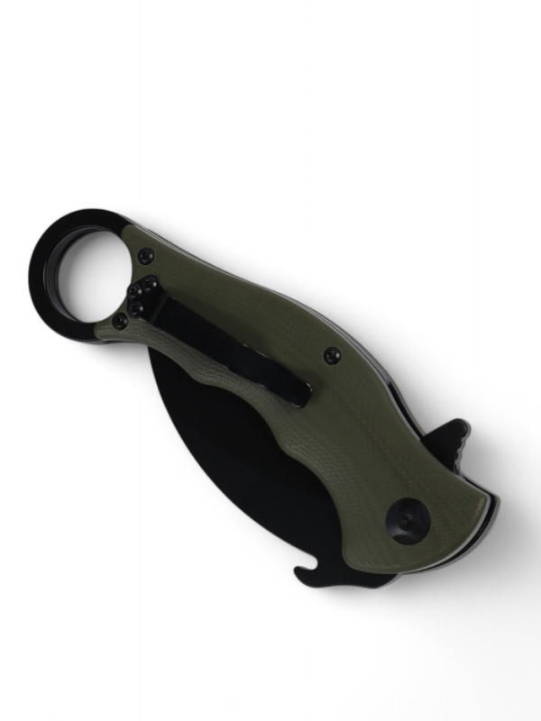 Нож-керамбит складной, 20см, клинок 75мм/3,8мм