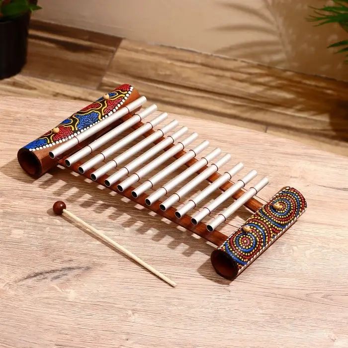 Сувенирный музыкальный инструмент "Ксилофон" МИКС 33,5х19,5х6 см