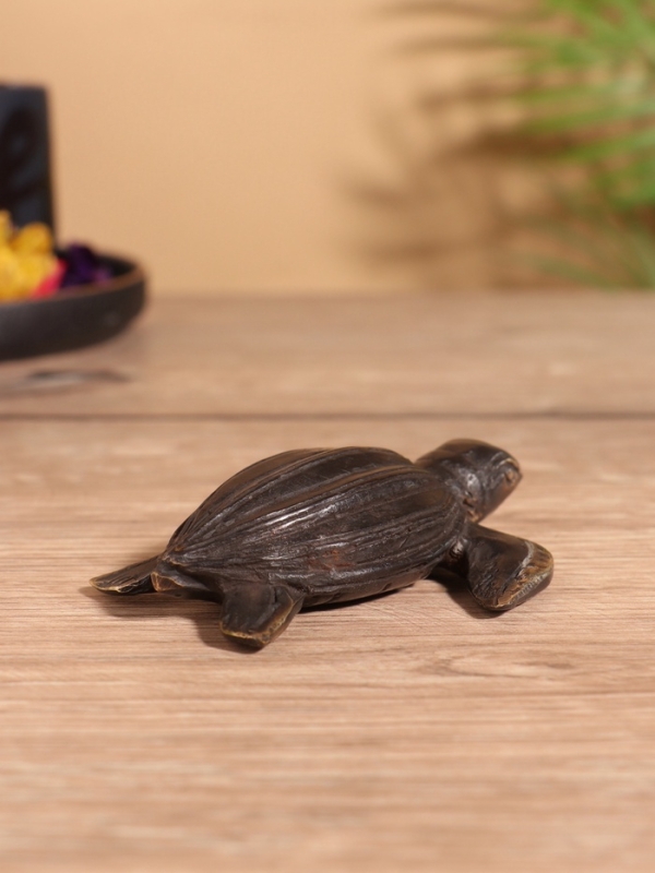 Сувенир бронза "Черепашка" 10х8х3 см