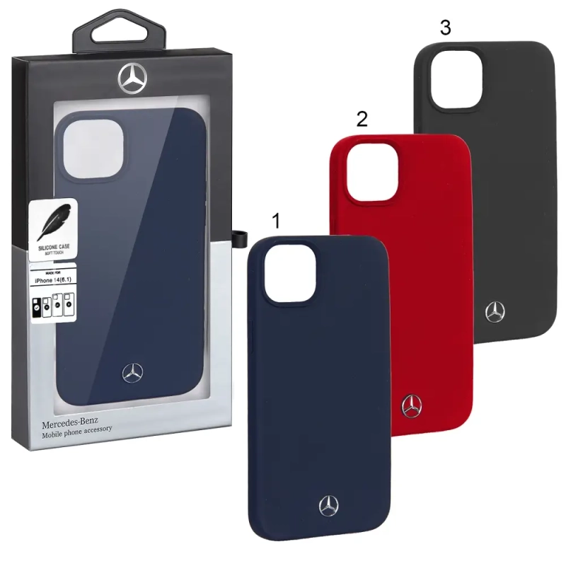 Чехол iPh 14  Benz silicone