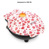 Вафельница электрическая для венских вафель КТ-1684 - 550 Вт