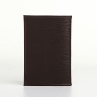 Обложка для паспорта, TEXTURA, цвет коричневый