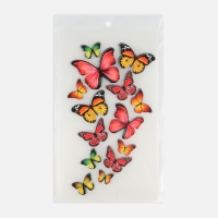 Термотрансфер &laquo;Бабочки&raquo;, 11 &times; 19,5 см, цена за 1 лист