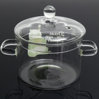 Кастрюля из жаропрочного стекла &laquo;Дом там, где кормят&raquo;, 1500 мл