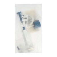 Арматура для смывных бачков "УКЛАД" - 2, с боковой подводкой 1/2", однокнопочная, хром