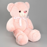 Мягкая игрушка &laquo;Медведь&raquo;, с бантом, 60 см, цвет светло - розовый