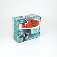 Кастрюля &laquo;Антея&raquo;, 2 л, d=18 см, капсульное дно, индукция