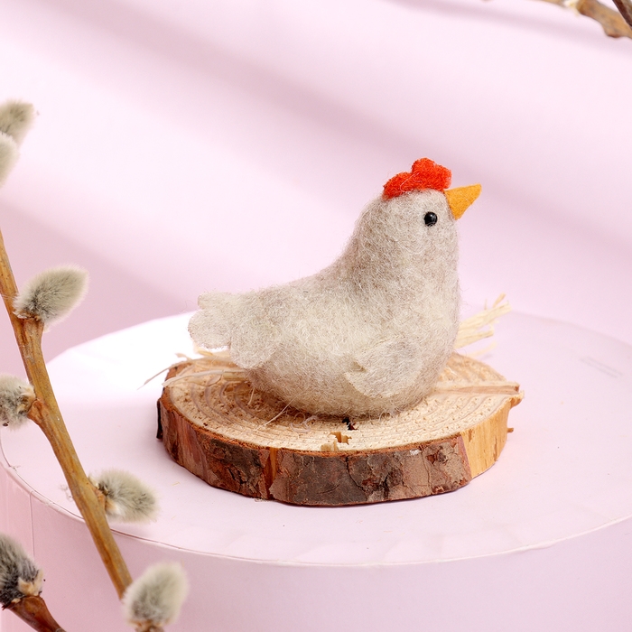 Пасхальный декор &laquo;Курочка&raquo; 8 &times; 8 &times; 7 см