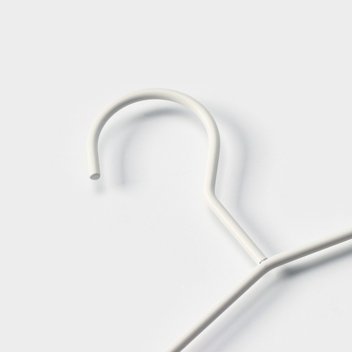 Плечики - вешалка для брюк и юбок LaDо́m Laconique, 36,5&times;31&times;1,1 см, многоуровневая, цвет белый