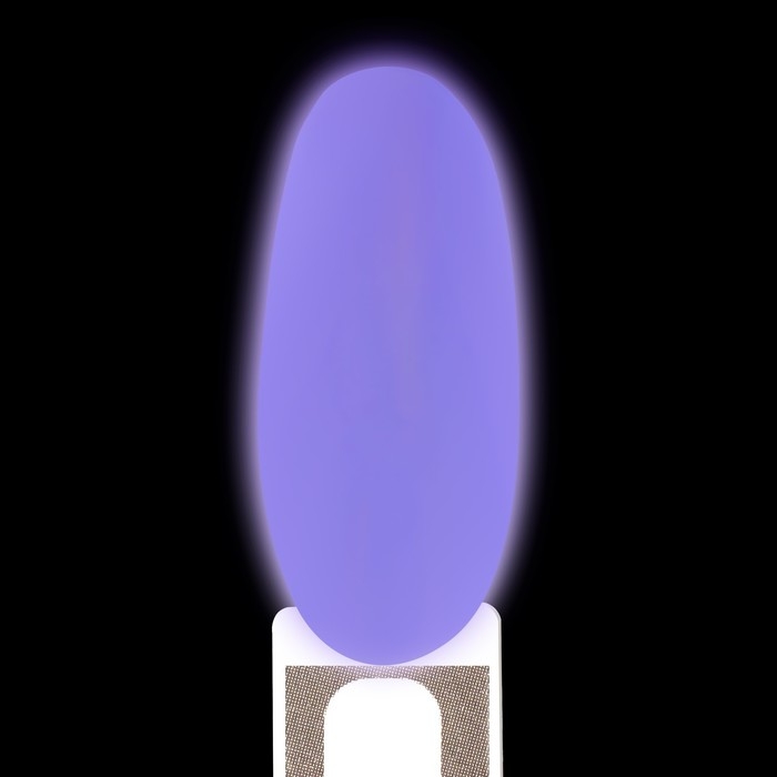 Гель лак для ногтей &laquo;GLOW IN THE DARK&raquo;, 3-х фазный, 8 мл, LED/UV, люминесцентный, цвет фиалковый (26)