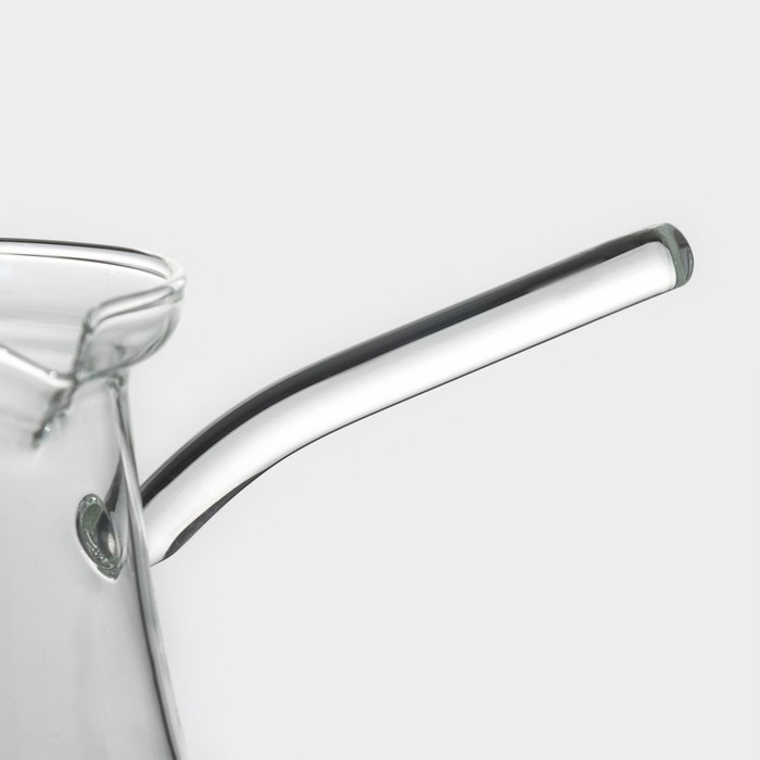 Турка стеклянная Magistro &laquo;Арабика&raquo;, 350 мл, 18&times;8,5&times;10 см