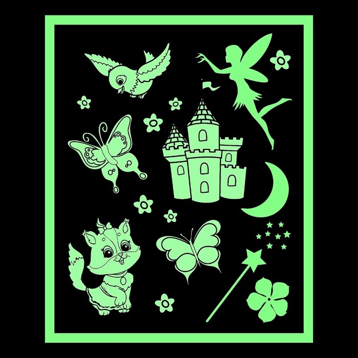 Активити-книжка с рисунками светом &laquo;Феечки&raquo;, ручка с фонариком и невидимыми чернилами