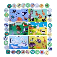 Лото &laquo;Детёныши и мамы&raquo;