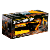 Экскаватор радиоуправляемый &laquo;Строитель&raquo;, работает от батареек