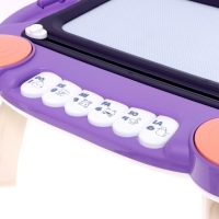 Развивающий столик &laquo;Рисуем вместе&raquo;, звук, свет, цвет фиолетовый