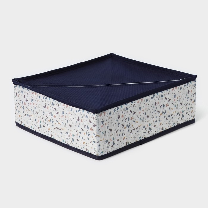 Органайзер для хранения белья Доляна &laquo;Мармелад&raquo;, 16 ячеек, 27&times;25&times;10 см, цвет белый