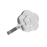 Крючок однорожковый для штор CAPPIO KC117, цвет бронза, 2 шт