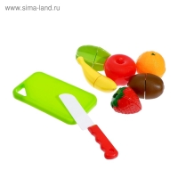 Набор продуктов для нарезки &laquo;Фруктики&raquo;, на липучках, 8 предметов