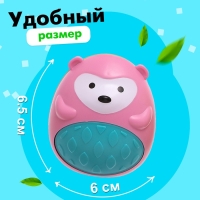 Набор погремушек-неваляшек &laquo;Зверушки&raquo;, цвета МИКС, 3 шт.