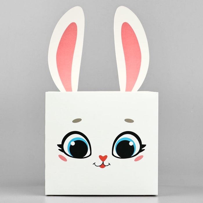 Коробки для мини букетов &laquo;Зайка&raquo;, 12 &times; 20 &times; 10 см